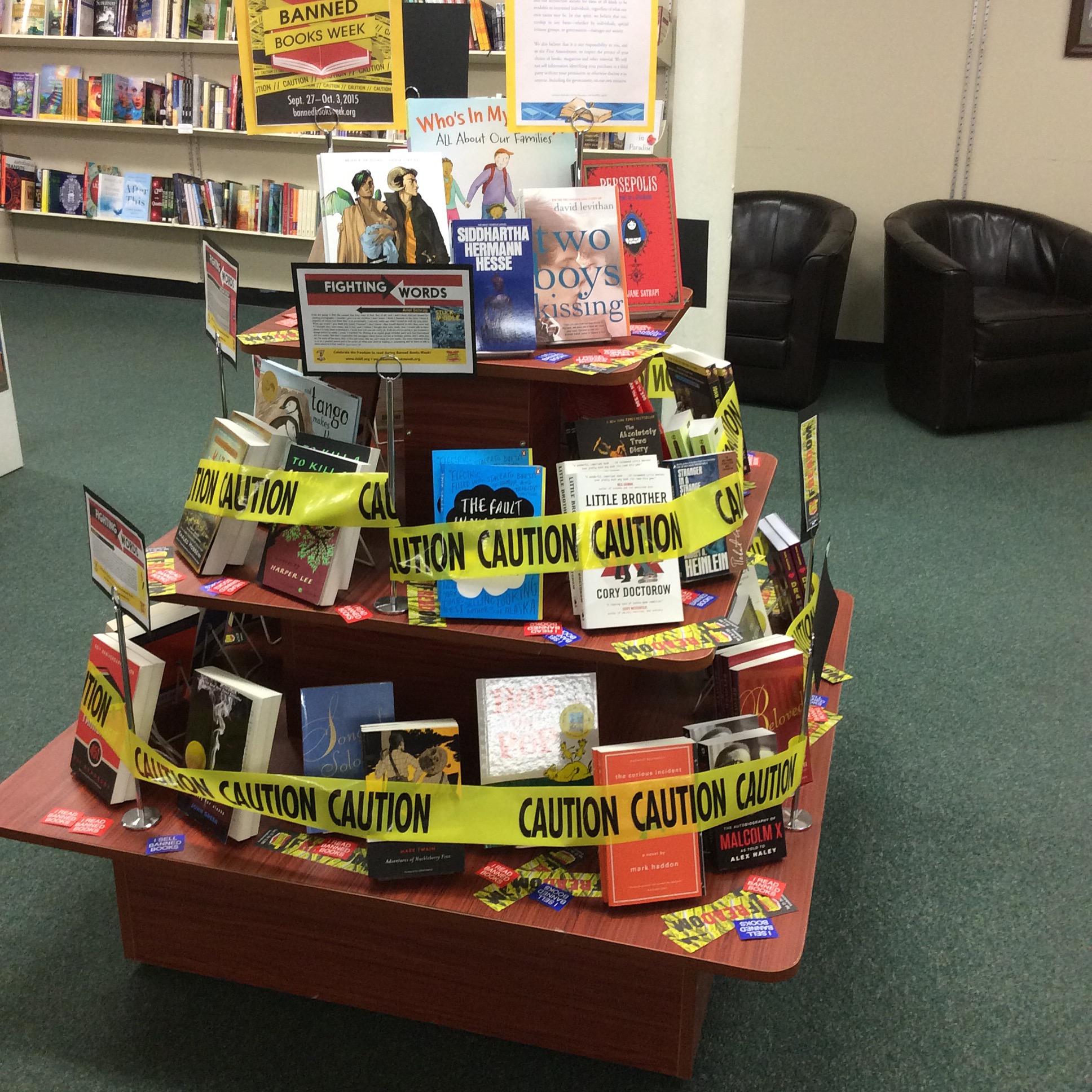 Booksellers’ Creativity on Display During Banned Books Week American
